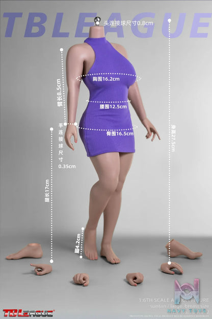 TBLeague – 1/6 Female Body TB-AD01 TB-AD02 (Licensed)