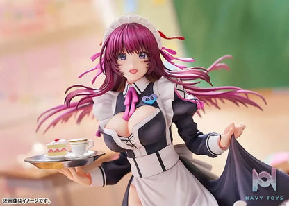 DMM Factory – Maid Maison Hanikami Kanojo Neru Shizuki 1/6 Complete Figure (Licensed)