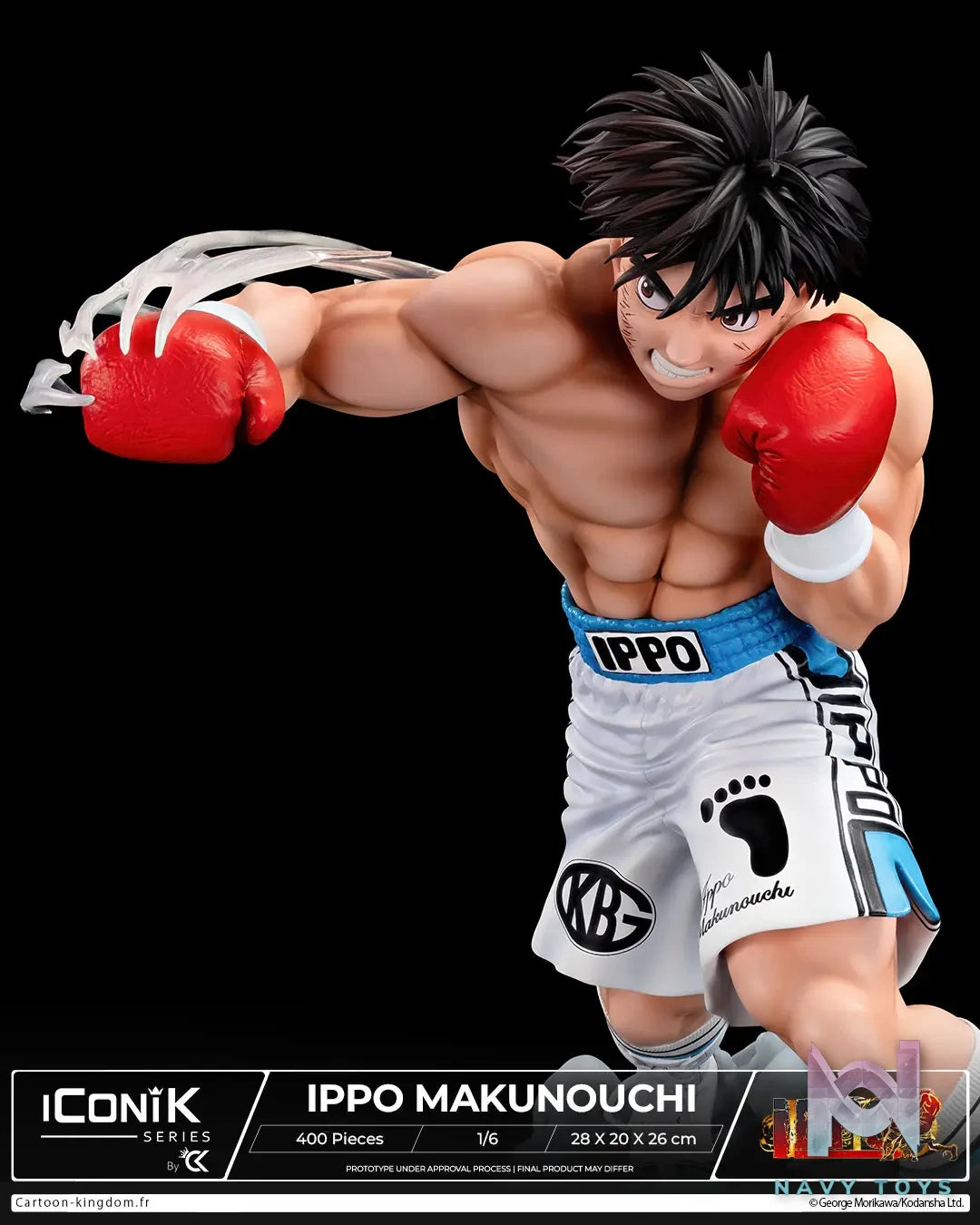 Cartoon Kingdom Studio – Hajime no Ippo – Makunouchi Ippo Iconik 1/6 Statue (Licensed)