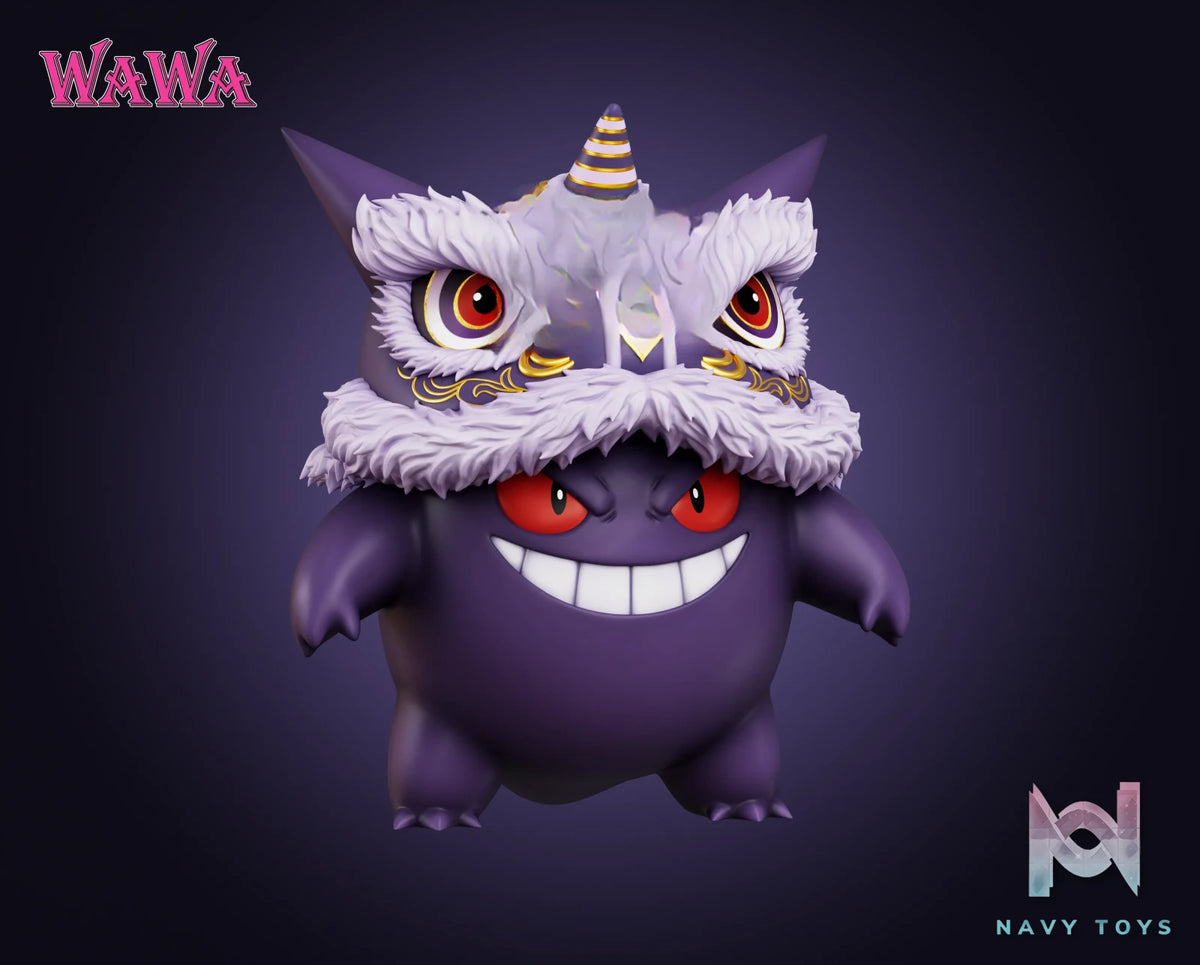 WAWA Studio – Gengar Lion Dance Pokémon