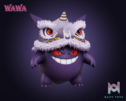 WAWA Studio – Gengar Lion Dance Pokémon