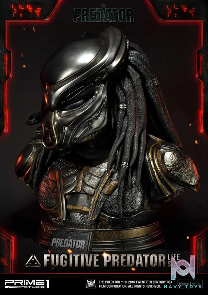 Prime 1 Studio – Life Size Bust The Predator (Film) Fugitive Predator LSTPR-01 LSTPR-01DX (Licensed)