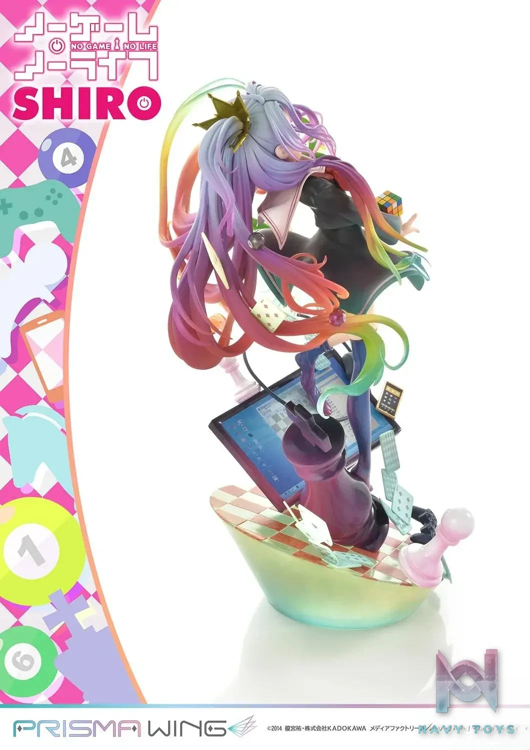Prime 1 Studio & PRISMA WING Collection – NO GAME NO LIFE Shiro PWNGNL-01P (Licensed)