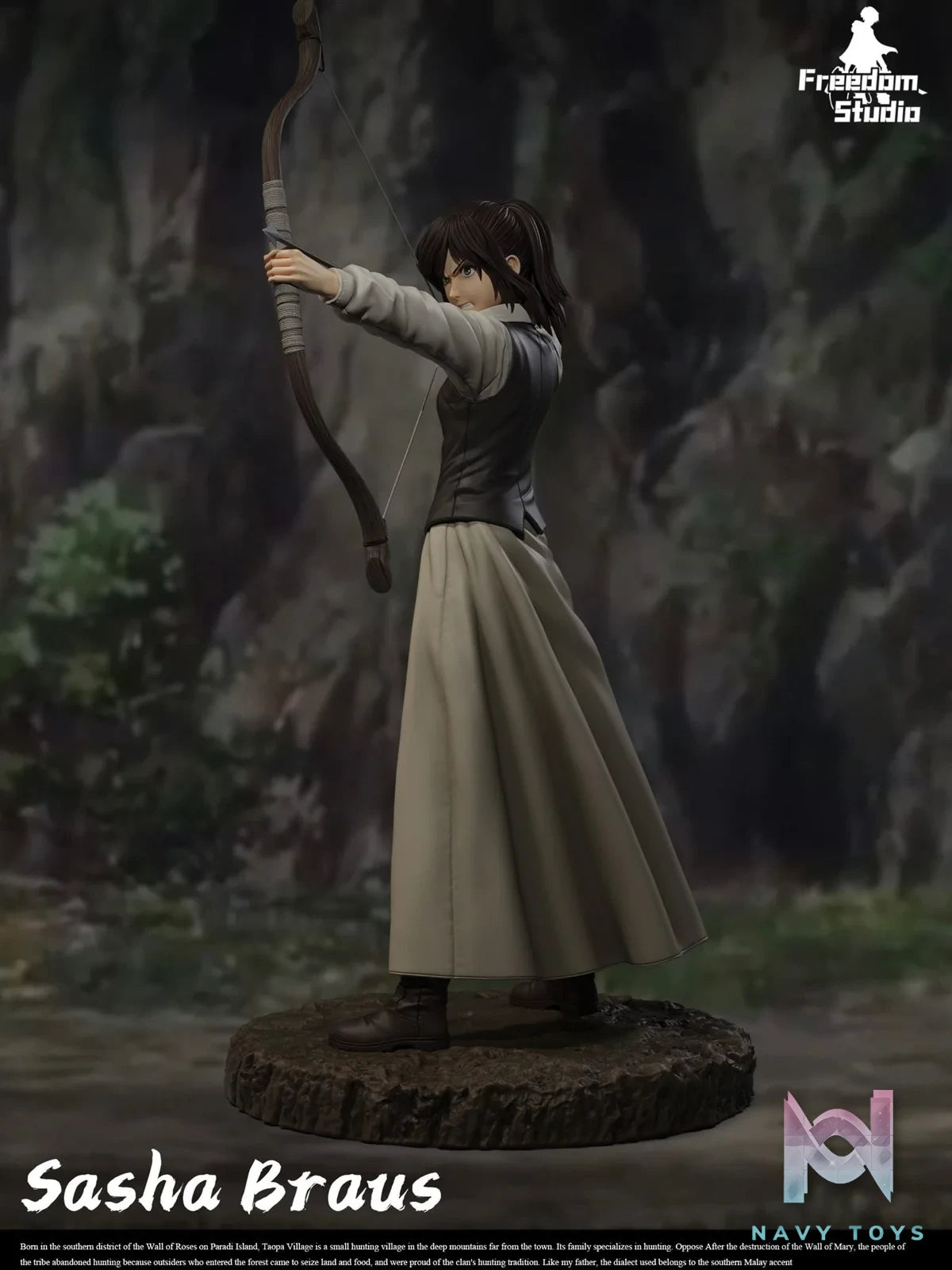 Sasha Braus - Attack on Titan - Freedom Studio resin statue freedom studio anime figure