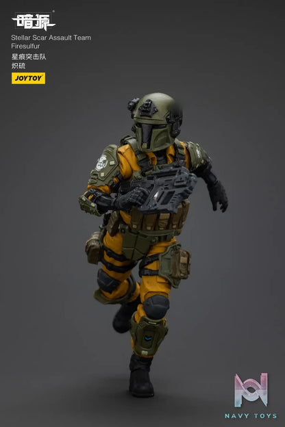 JOYTOY – Stellar Scar Assault Team Gravelgold & Darksilicon & Titanite & Firesulfur & Ghostmanganese JT01871 JT01888 JT01895 JT01901 JT01918 (Licensed)