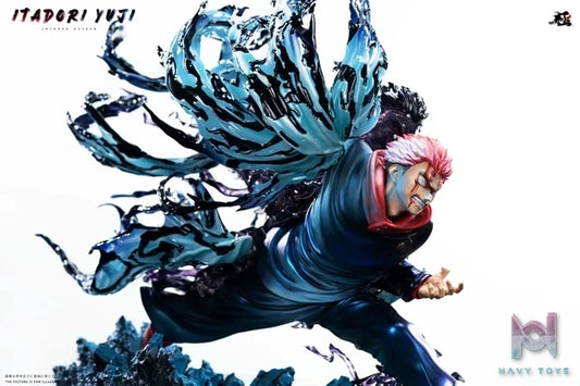 DESIGN Studio - Jujutsu Kaisen Yuji Itadori resin statue Navy Toys anime figure