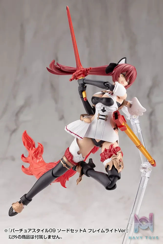 Kotobukiya – M.S.G Modeling Support Goods Virtuous Style09 X Style10 Sword Set A X B Flamerite Ver. (Licensed)