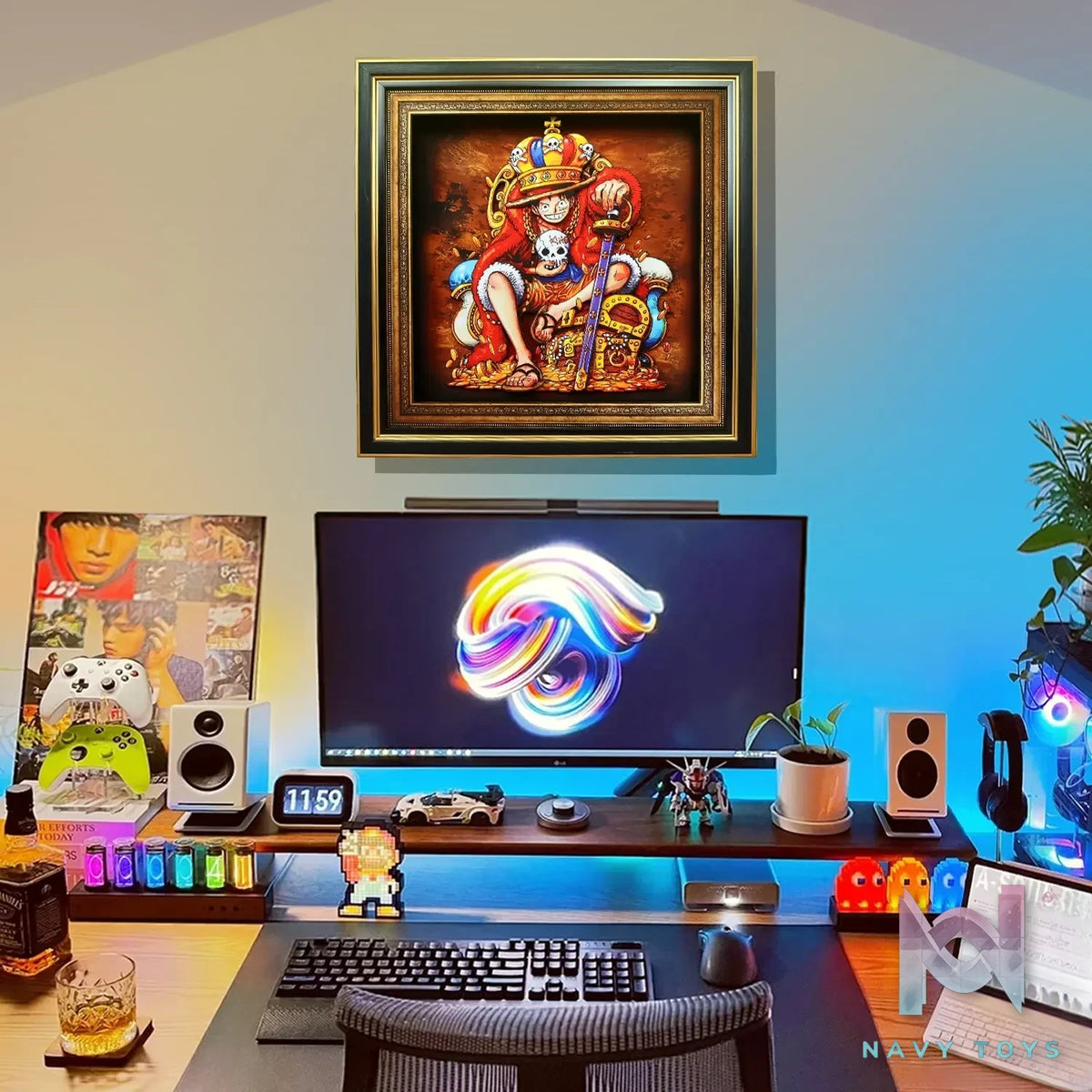 KALA HOME Studio – Monkey D. Luffy #03 3D Decorative Painting One Piece