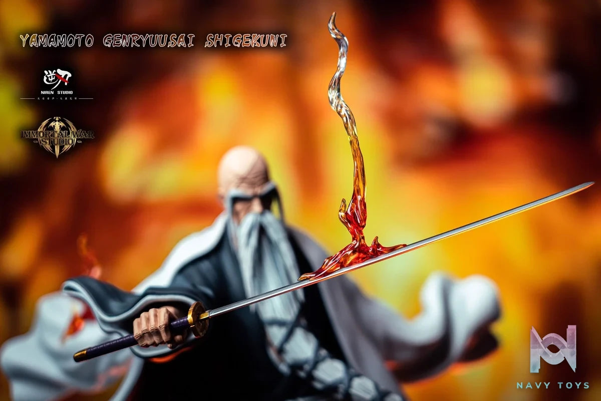 Yamamoto Genryusai Shigekuni - Bleach - I.W x Niren Studio resin statue IW Studio x Nien Studio anime figure