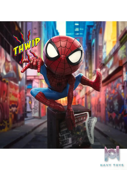 Iron Studio – Marvel MiniCo Series Spider-Man & Splinter & Apollo 11 Astronaut & Captain America (Licensed)