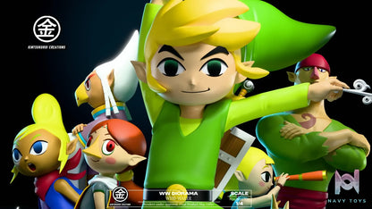 Kintsukuroi Creations Studio – The Legend of Zelda Wind Waker Diorama