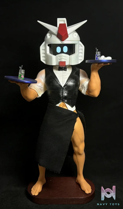 Salted Fish Studio – AI Salted Fish “hi” X “waiter” Statue (Licensed)