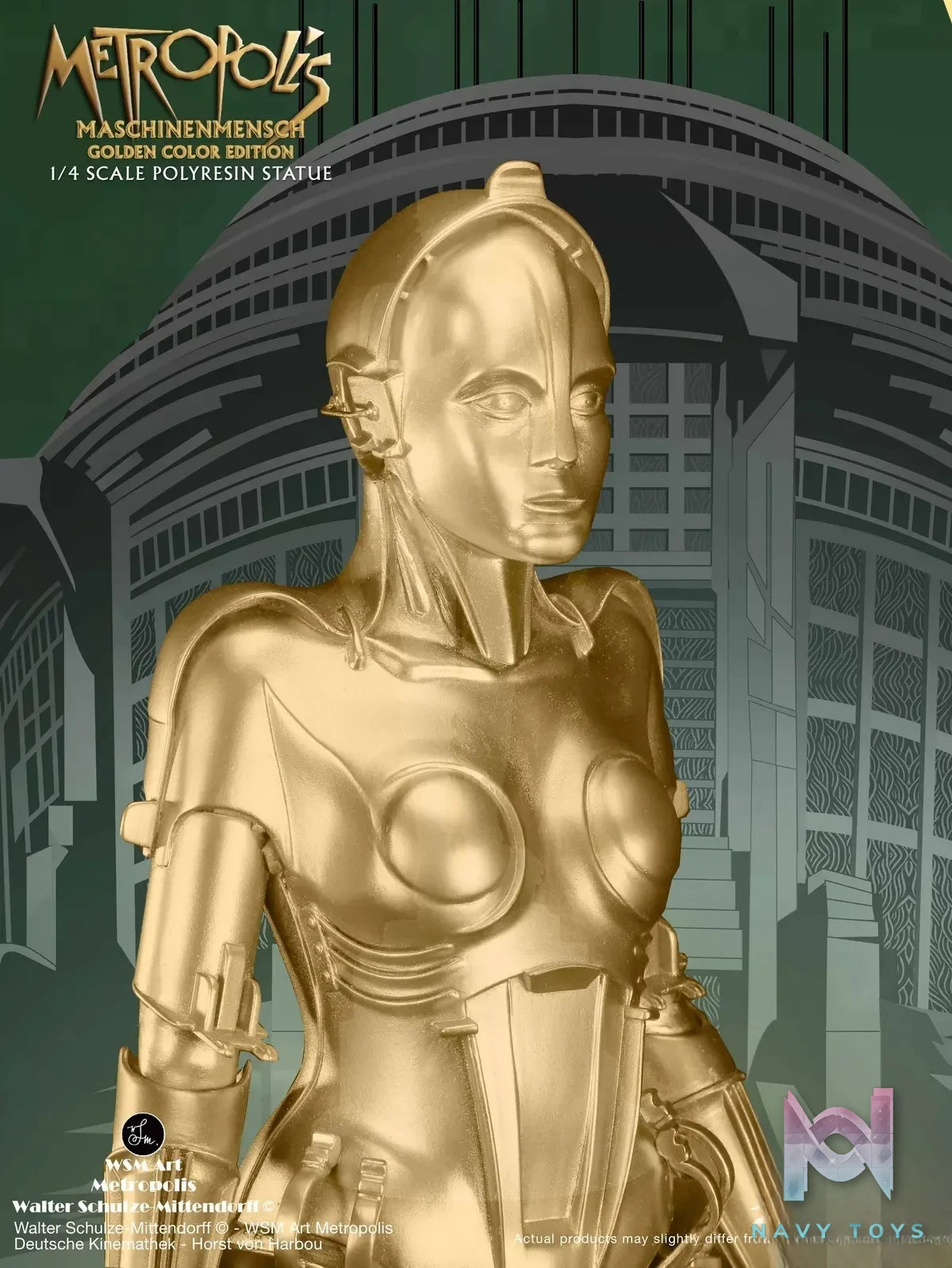 STAR ACE Toys Studio – 1/4 Scale Maschinenmensch Statue from ‘Metropolis’ SA4023 SA4024 (Licensed)