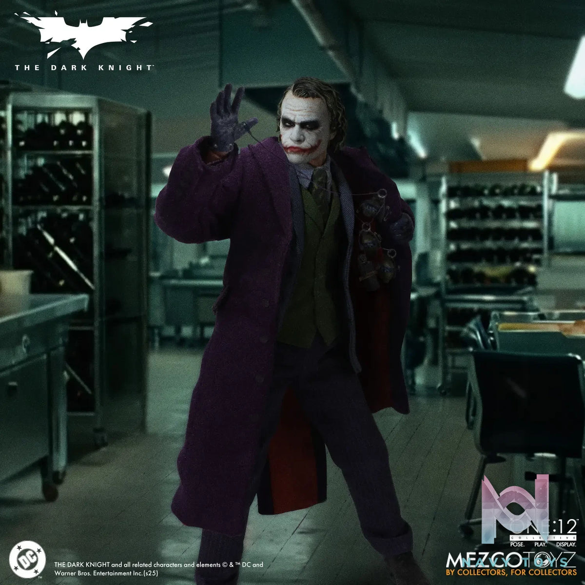 Mezco Studio – 1/12 The Dark Knight: The Joker (Licensed)