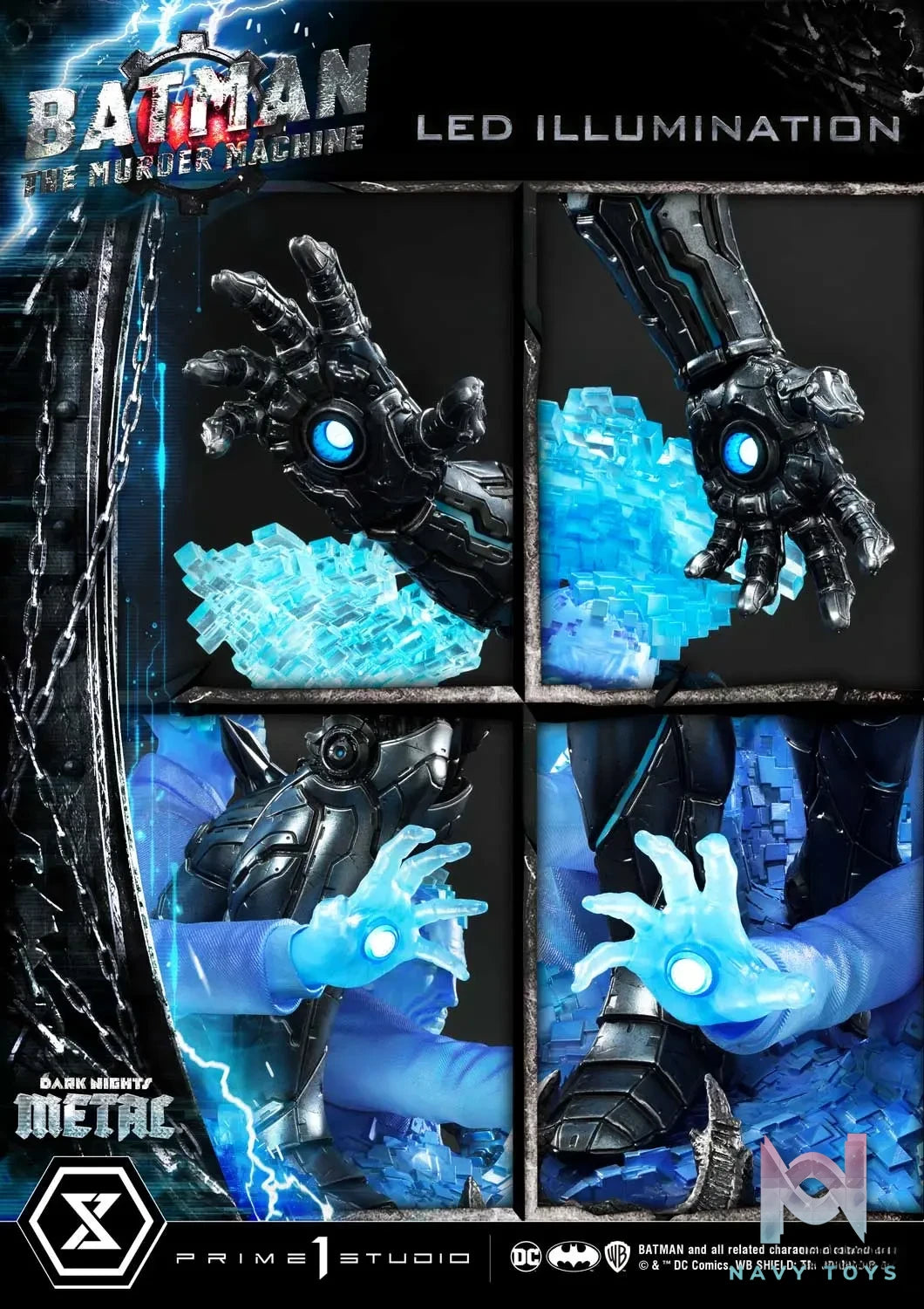 Prime 1 Studio – Museum Masterline Dark Nights: Metal (Comics) The Murder Machine MMDCMT-14 MMDCMT-14DX MMDCMT-14DXS (Licensed)