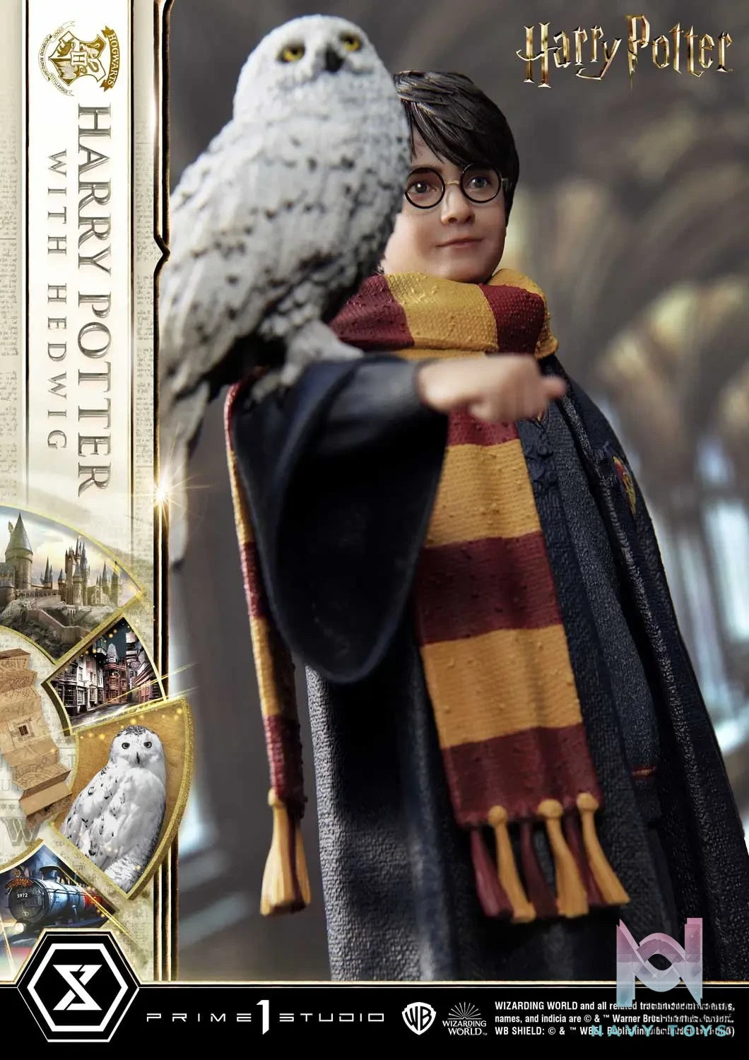 Prime 1 Studio – Prime Collectible Figures Harry Potter Harry Potter With Hedwig PCFHP-03 (Licensed)