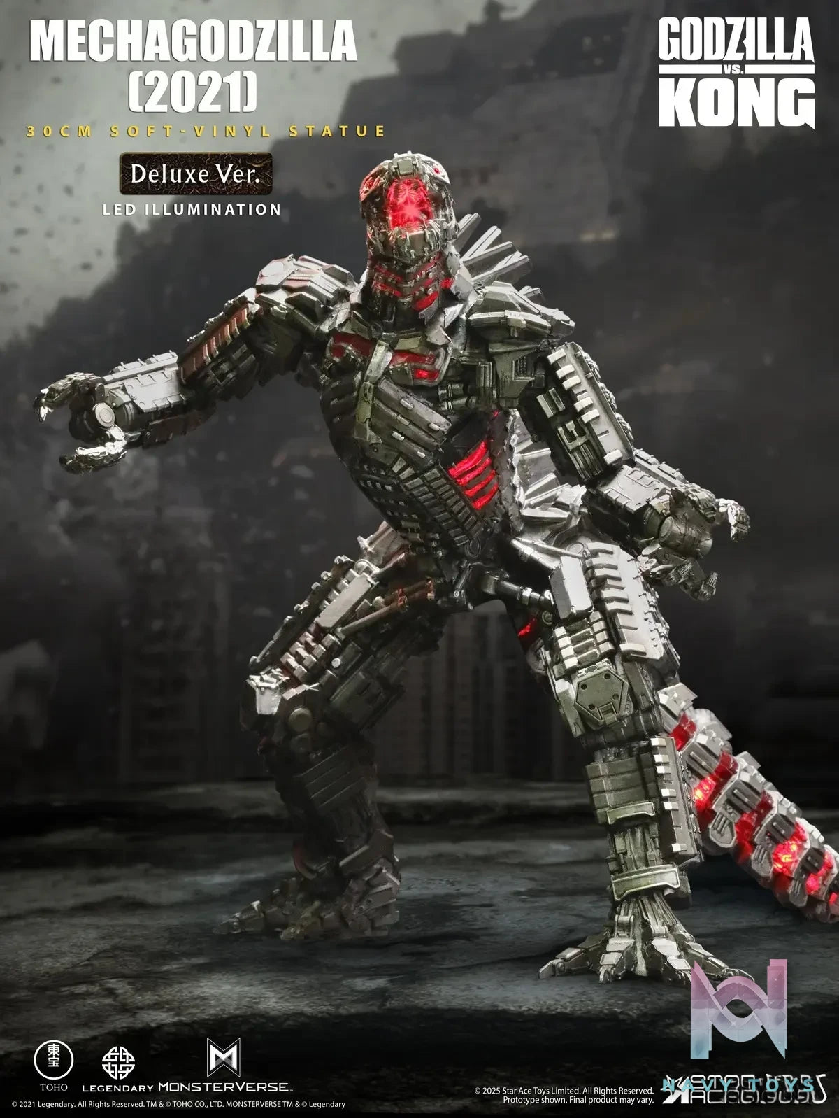 STAR ACE Toys – Godzilla vs. Kong – Mechagodzilla SA6062 SA6063 (Licensed)