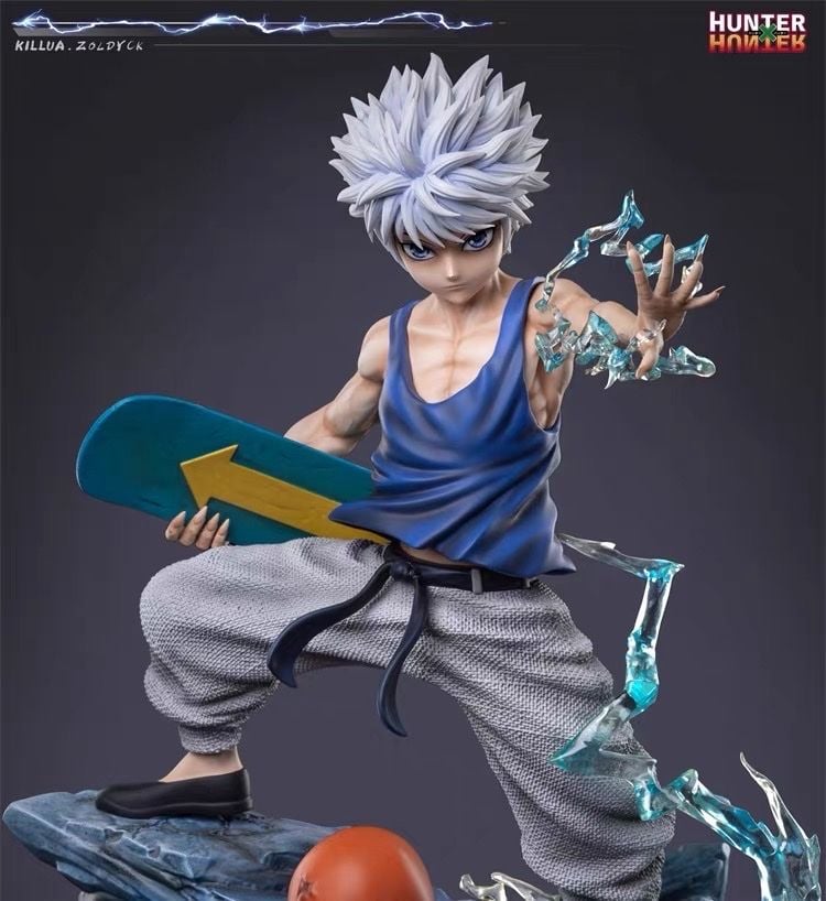 Killua resin statue Hexagram Studio anime figure