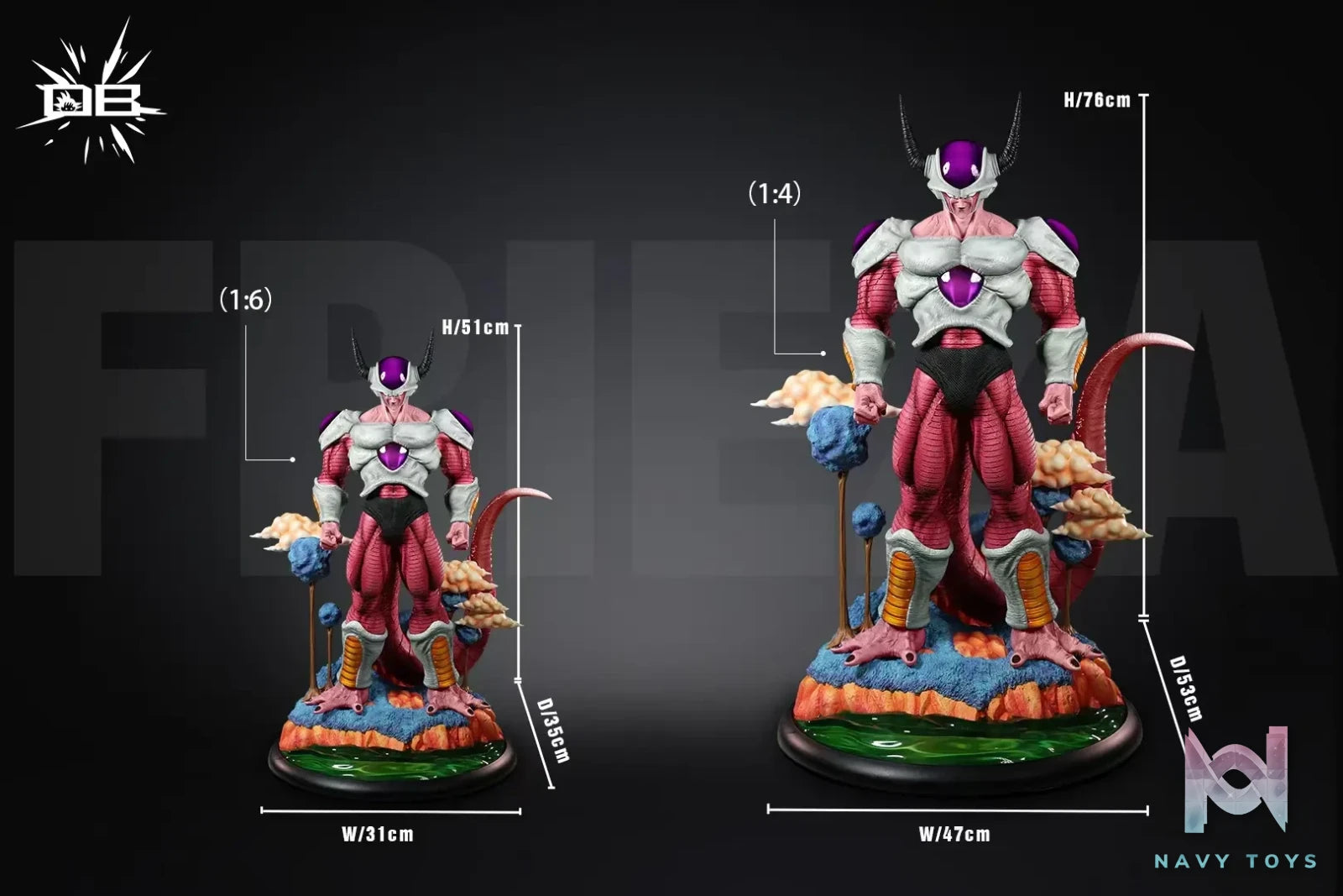 DB Studio – Dragon Ball Frieza Transforms to Second Form