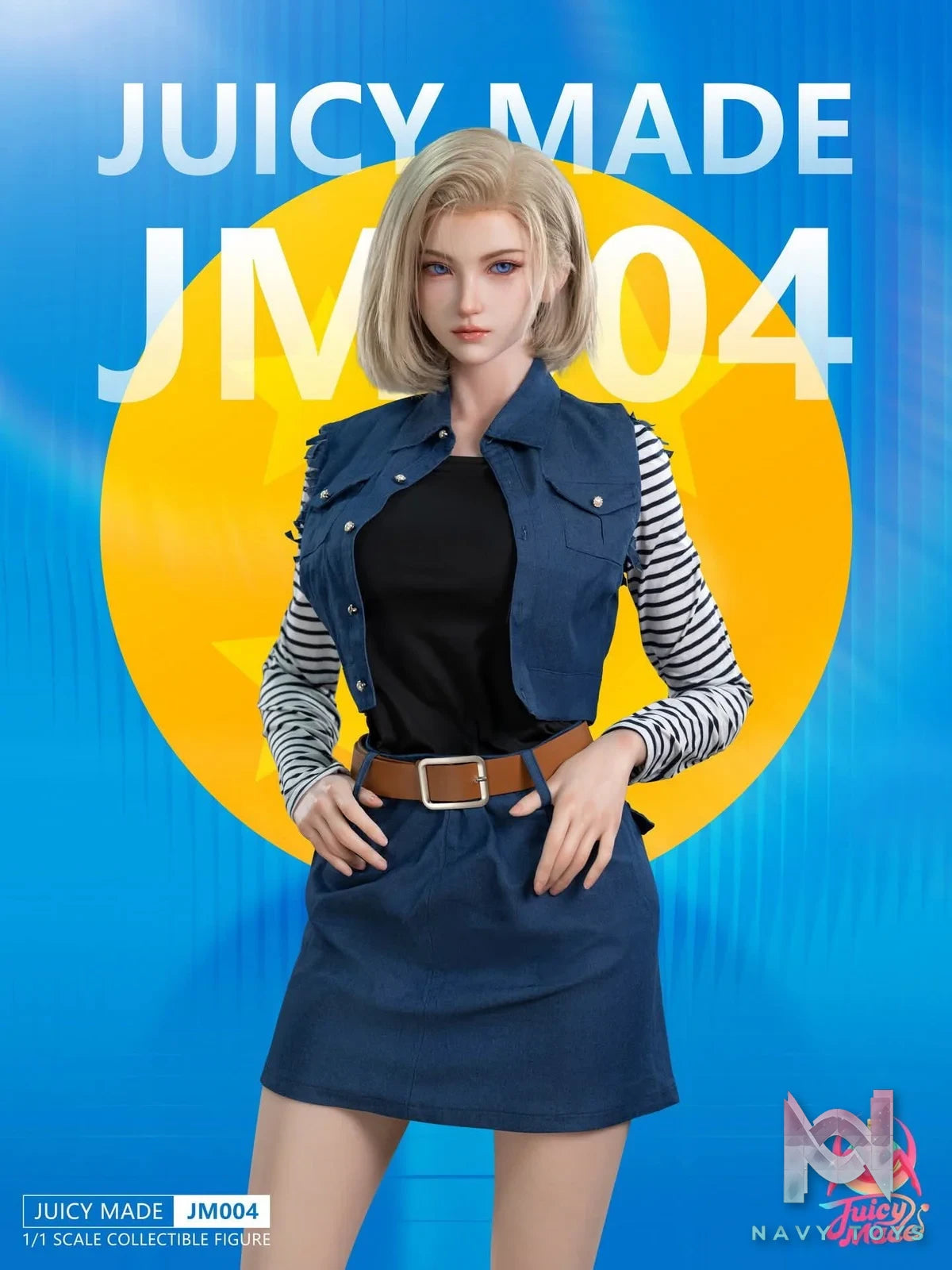 Android 18 JM004 Life Size resin statue Juicy Made Studio anime figure