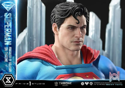 Prime 1 Studio – Superman (Comics) Superman Fortress of Solitude on Throne (Design by Gabriele Dell’Otto) TLCDC-08 TLCDC-08UT TLCDC-08UTS (Licensed)