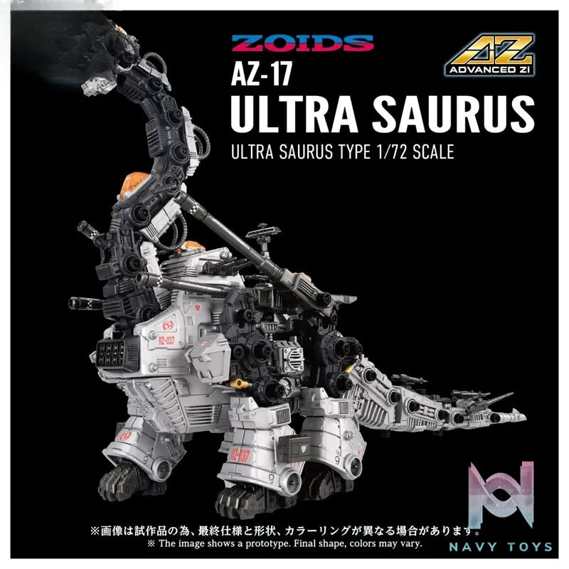 TAKARA TOMY – ZOIDS AZ-17 Ultrasaurus Plastic Model (Licensed)