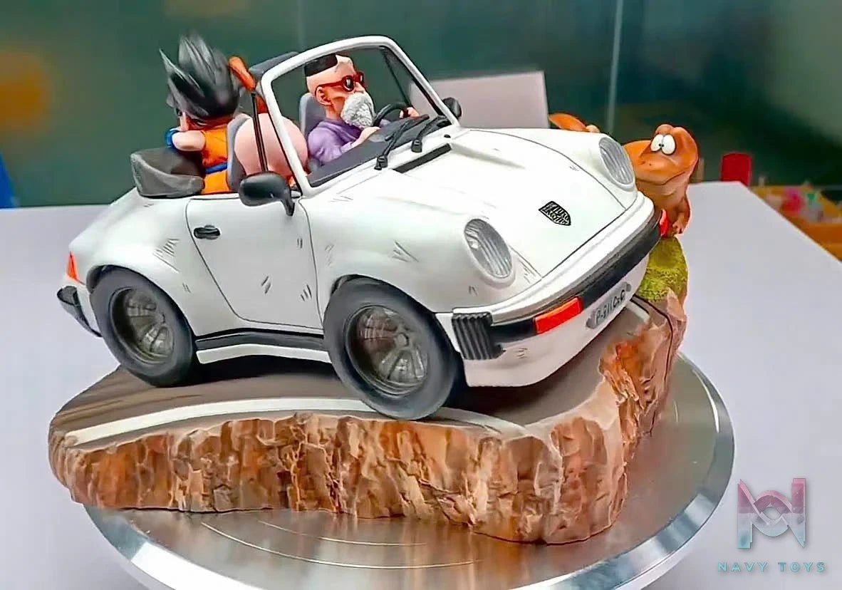 Goku Krilin Family Car Resin Recast Statue - Dragon Ball -KT Studio resin statue recast anime figure