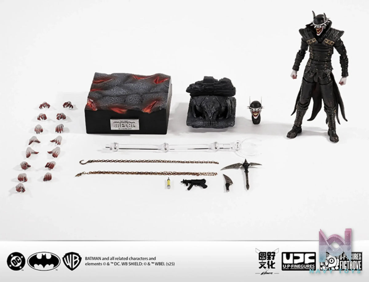 ROUND FIELD X U-P-Finegures – Dark Night The Batman Who Laughs action figure (Licensed)