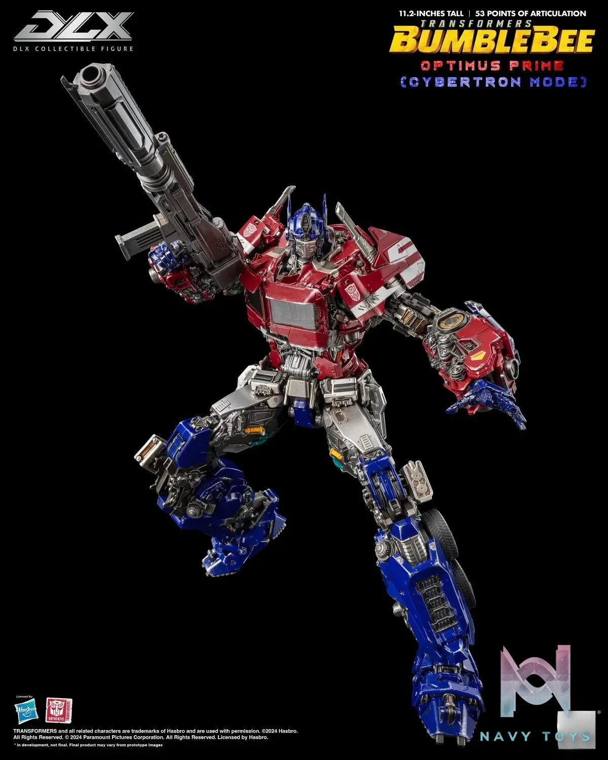 Threezero Studio – Transformers: Bumblebee DLX Optimus Prime Cybertron Mode