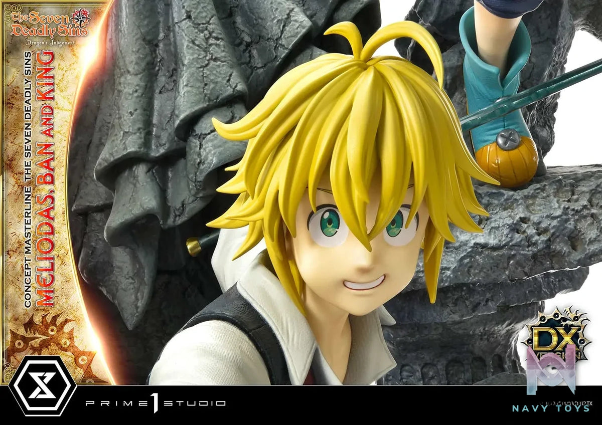 Prime 1 Studio – Concept Masterline The Seven Deadly Sins Meliodas, Ban and King CMNTZ-01 CMNTZ-01DXS (Licensed)