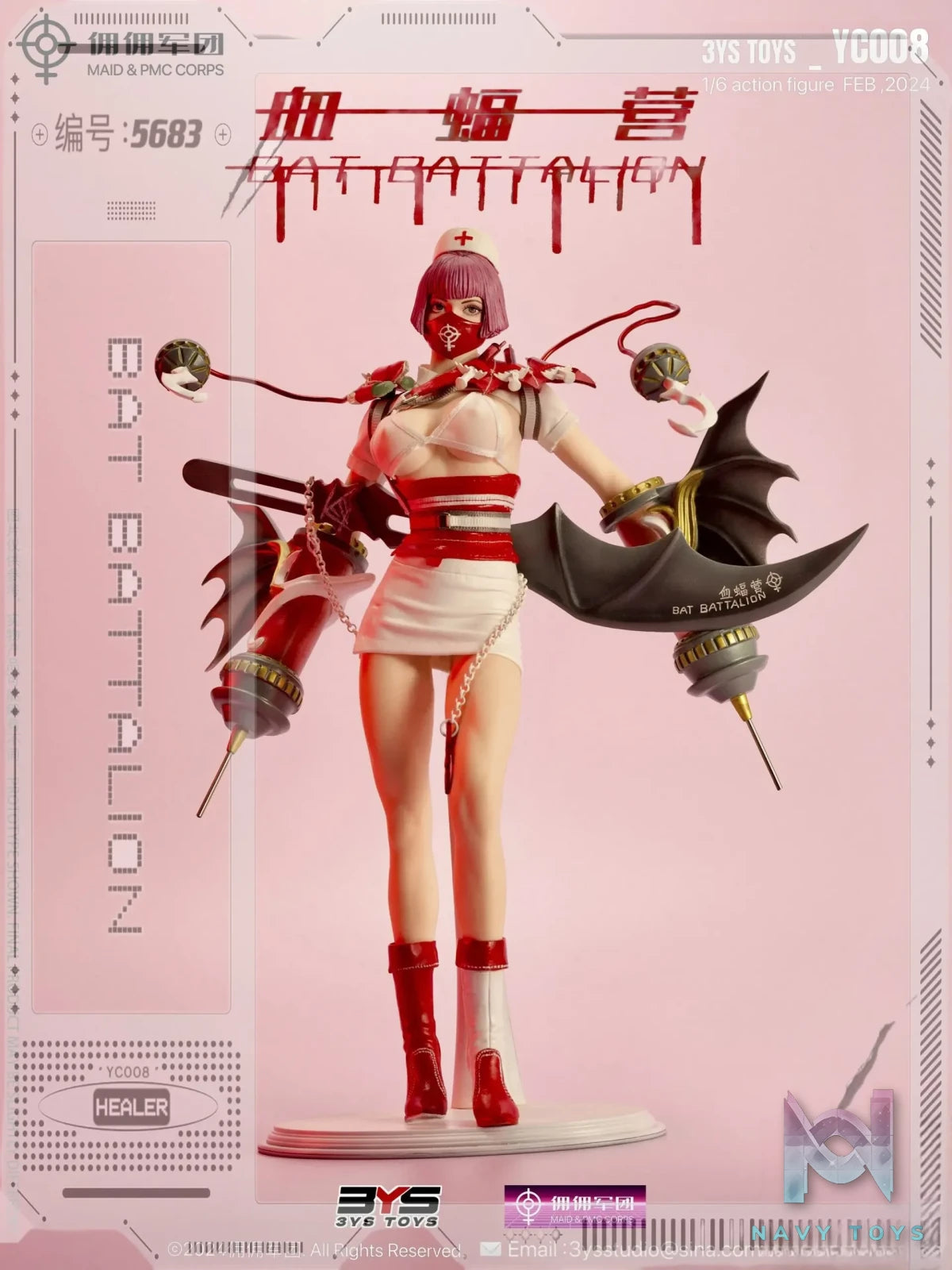 3YS Studio- Original Blood Bat Camp Nurse Blood Bat Princess (Licensed)