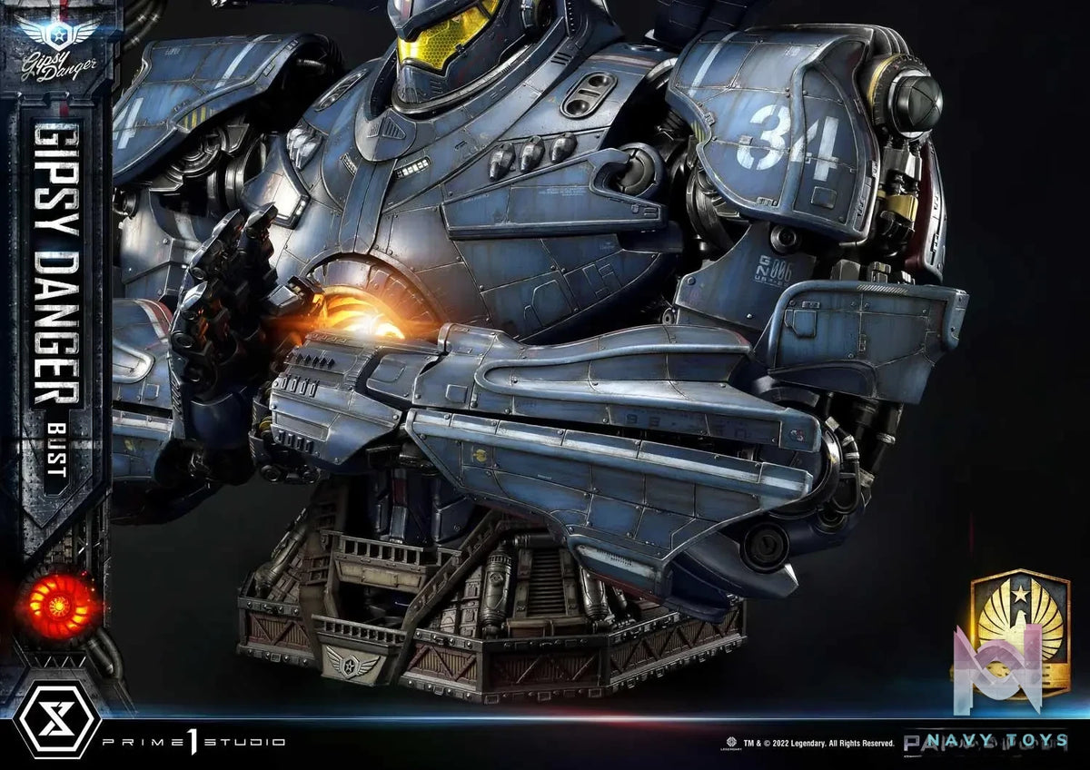 Prime 1 Studio – Life Size Bust Pacific Rim Gipsy Danger LSPACRIM-01 LSPACRIM-01DX (Licensed)