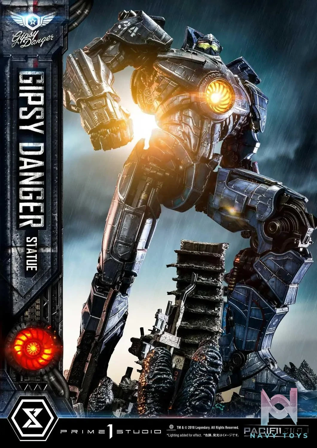 Prime 1 Studio – Ultimate Diorama Masterline Pacific Rim Gipsy Danger UDMPACRIM-01 UDMPACRIM-01DX (Licensed)