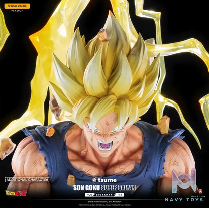 Tsume Studio – Dragon ball Son Goku Super Saiyan HQS Dioramax (Licensed)