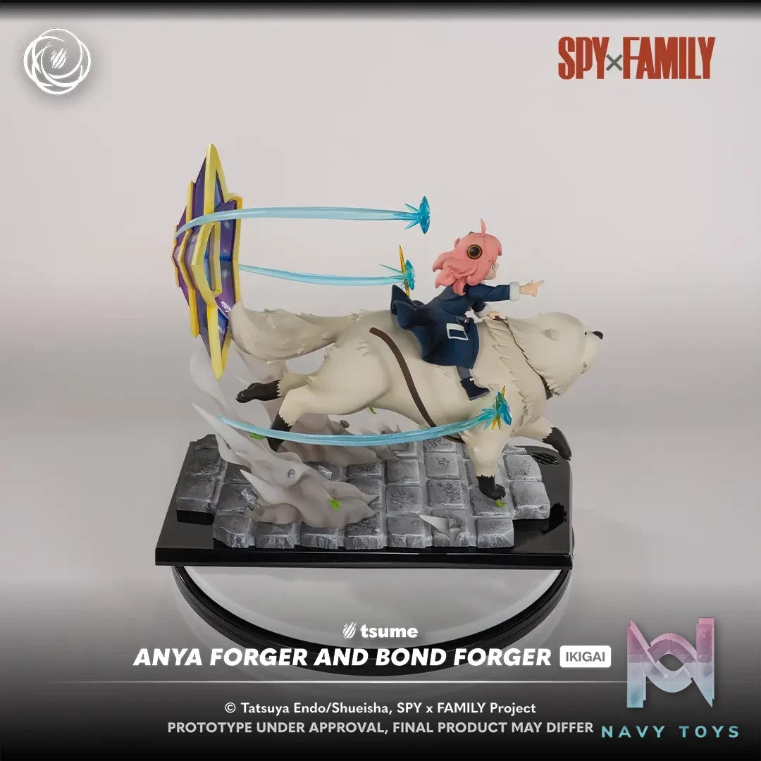Tsume Studio – Ikigai SPY X FAMILY Anya Forger and Bond Forger 1/6 Statue (Licensed)