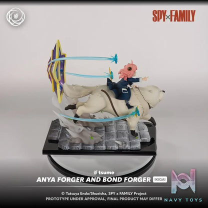 Tsume Studio – Ikigai SPY X FAMILY Anya Forger and Bond Forger 1/6 Statue (Licensed)