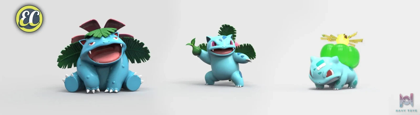EC Studio – Pokémon Venusaur Evolution Set