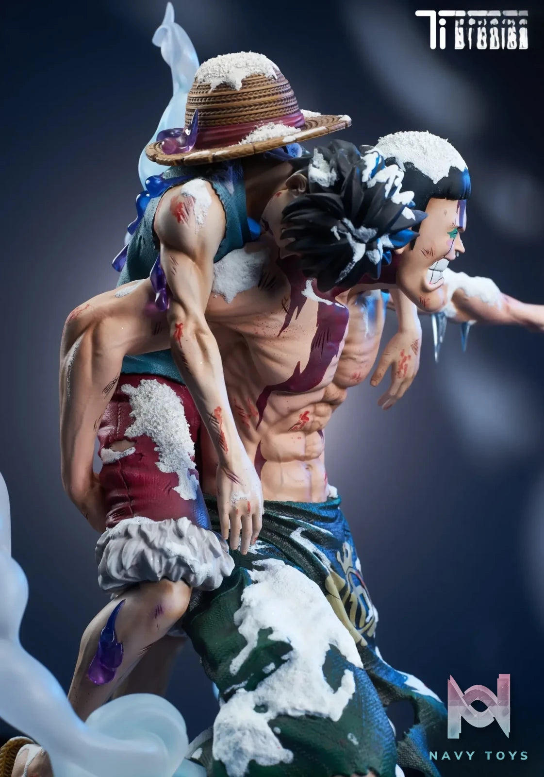 Tiny Studio – One Piece Flower of Friendship Bentham and Luffy