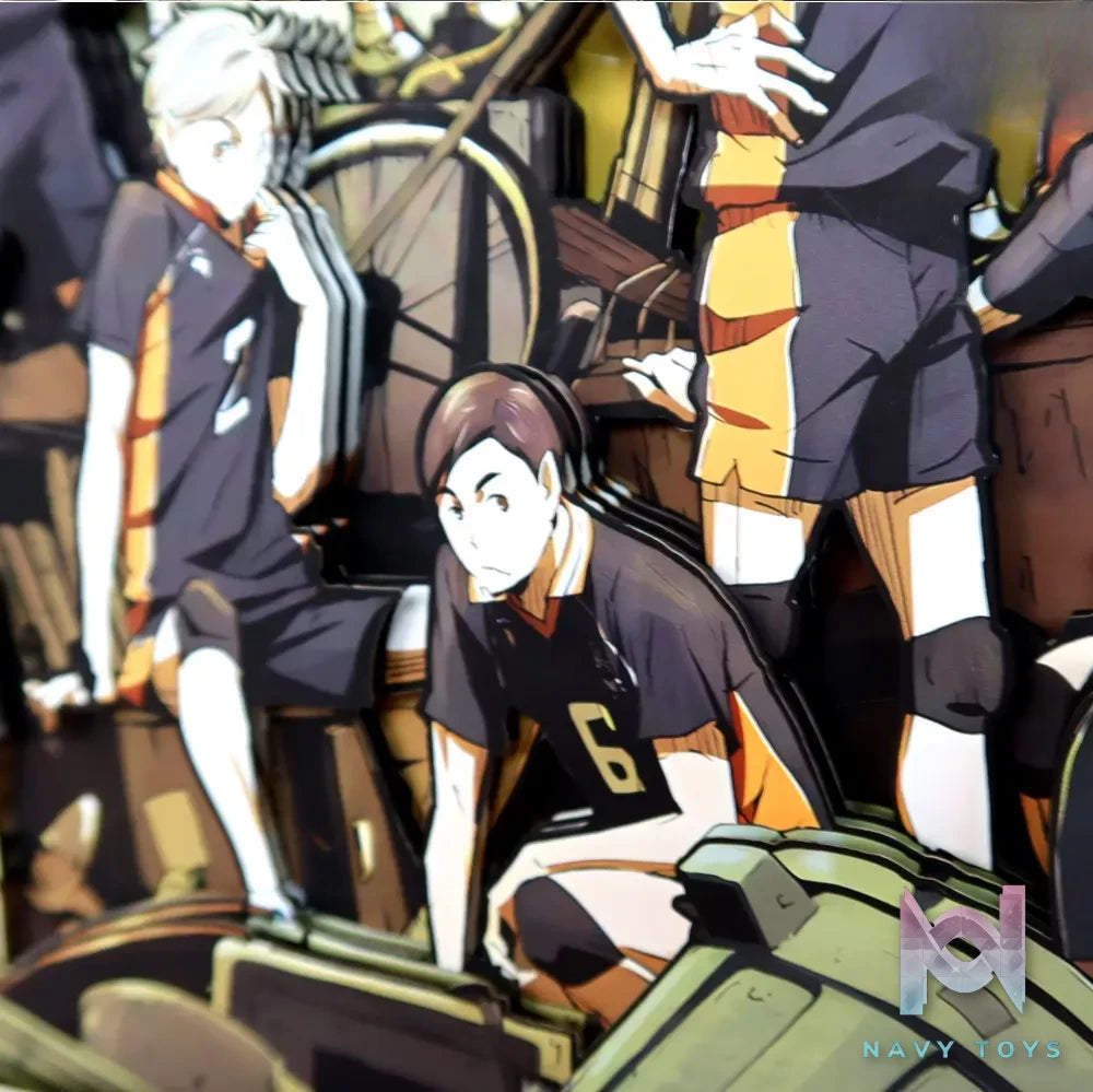 KALA HOME Studio – Haikyu!! Multiple Characters #02 3D Decorative Painting Haikyu!!