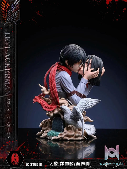 Eren & Mikasa Last Kiss - Attack on Titan - LC Studio resin statue lc Studio anime figure