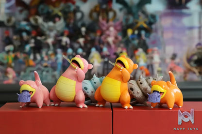 Yi Wu Yi Zhi Qian Bi Studio – Slowpoke X Shellder X Slowbro Pokémon