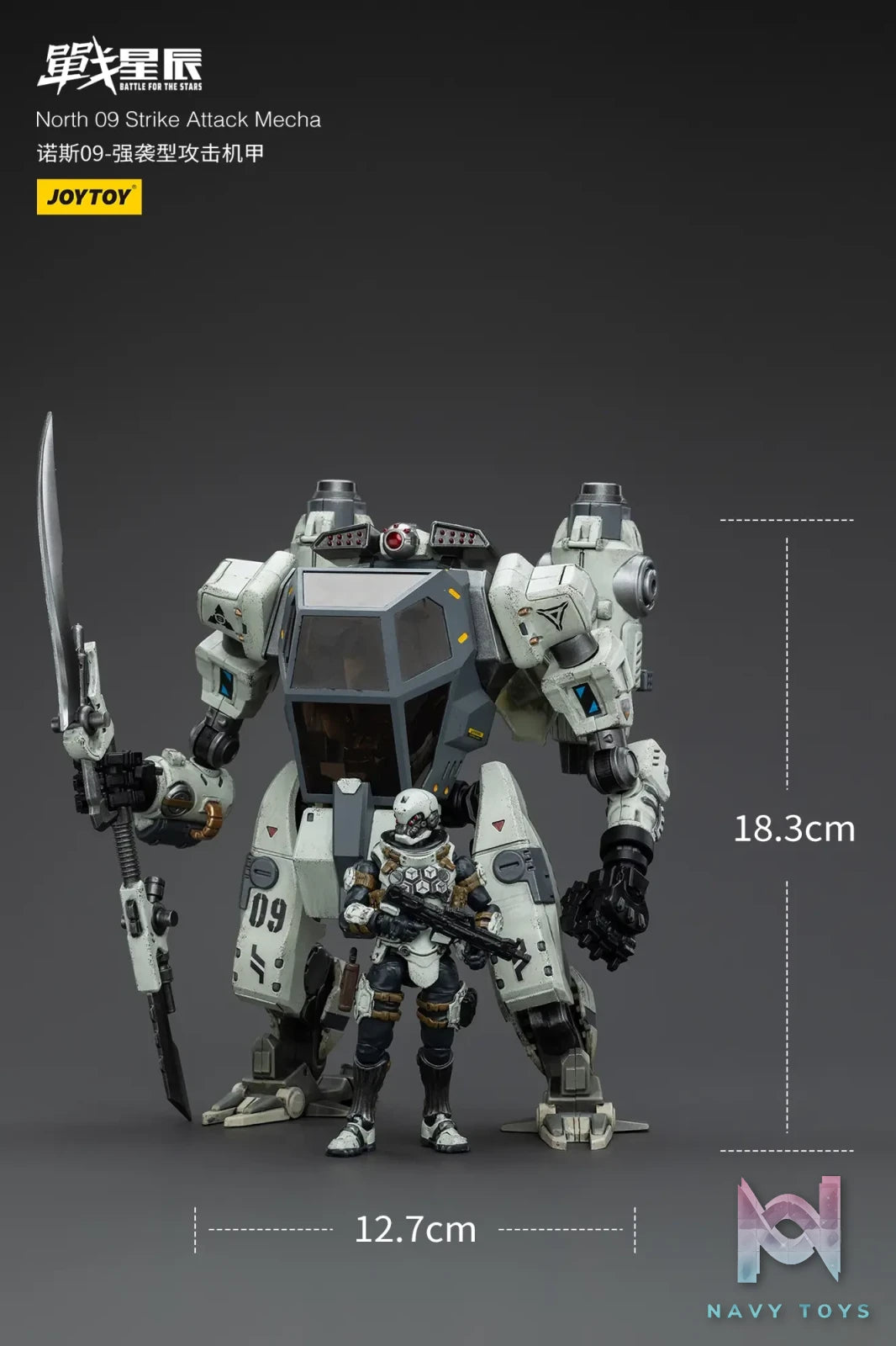 JOYTOY Studio – Battle For the Stars North 09 Strike Attack Mecha JT6236 (Licensed)