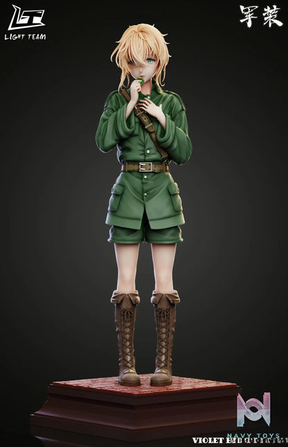 LIGHT TEAM Studio – Violet Evergarden Childhood Military Uniform Violet