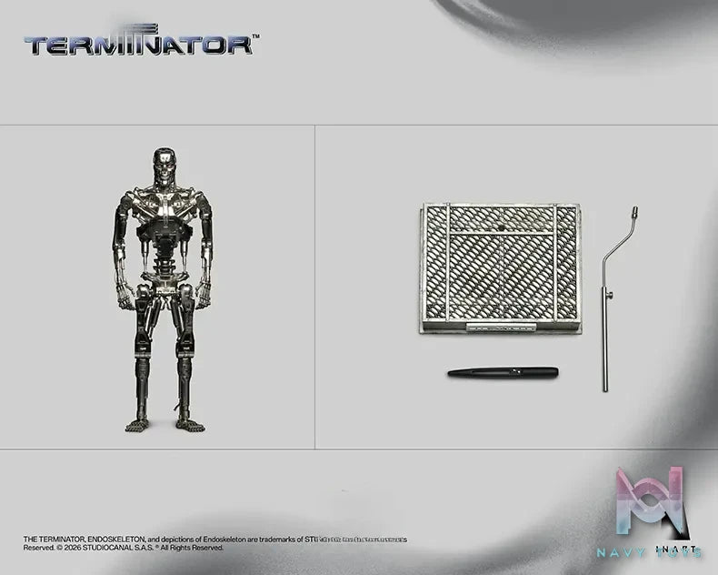 INART – T-800 Endoskeleton 1/6 Scale Collectible Action Figure Ag A036 (Licensed)