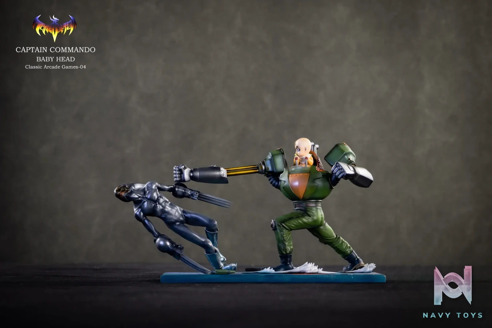 Toys Evolution Studio – Captain Commando #4 BABY HEAD