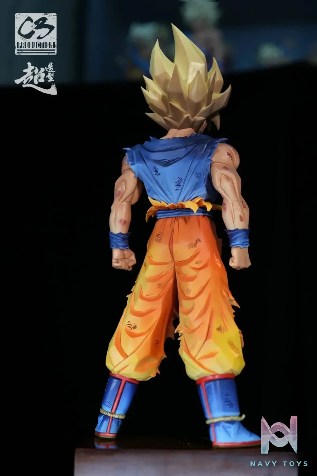C3 Studio - Dragon Ball Legendary Super Saiyan Son Goku resin statue Navy Toys anime figure