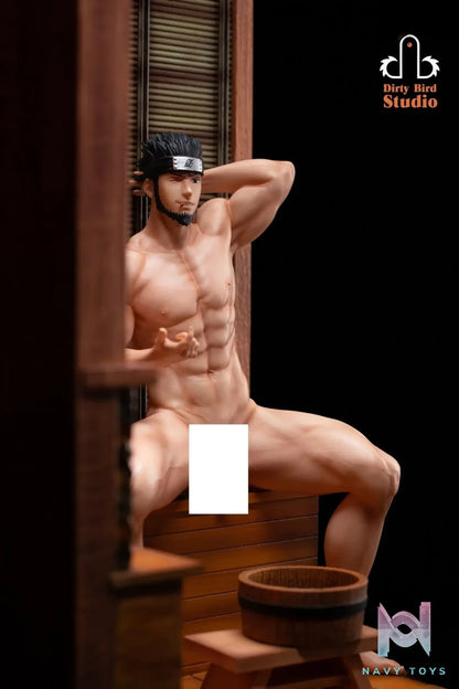 Dirty Bird Studio – Naruto Bathing Sarutobi Asuma