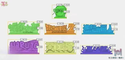 Meng Dou Studio – Anime Logo Stand Display