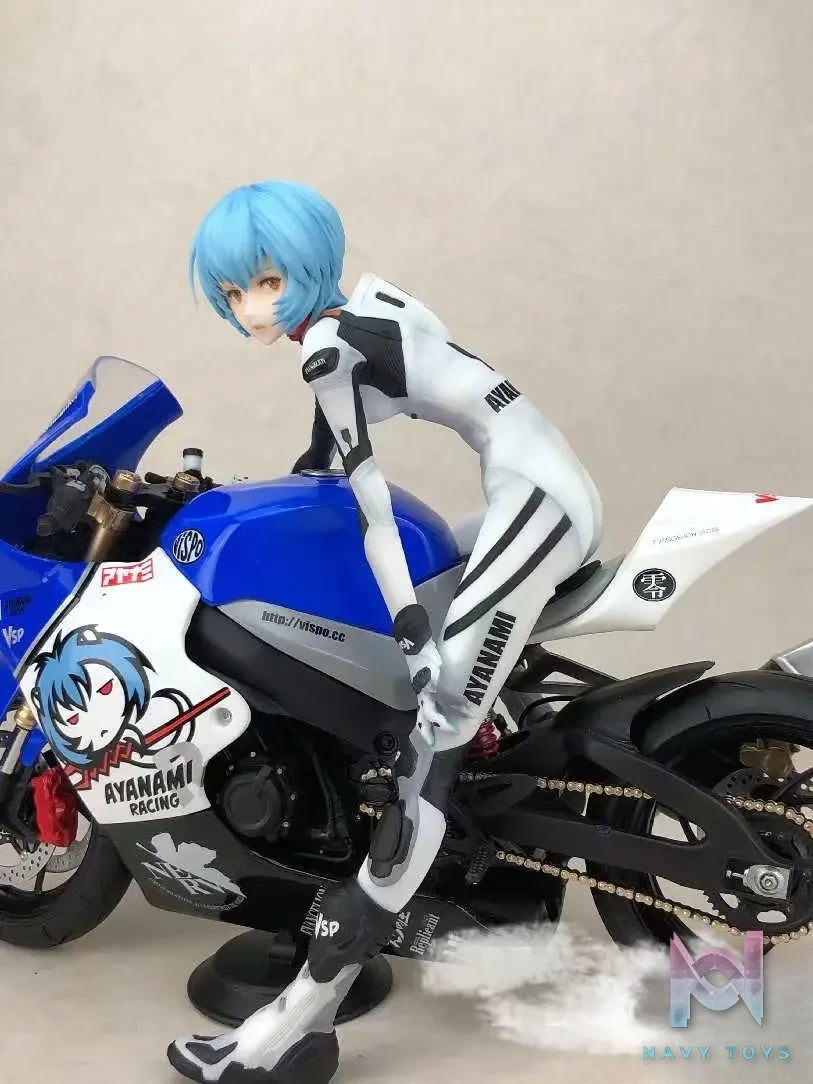 Dragon Stone Studio – Neon Genesis Evangelion Motorcycle Soryu Asuka Langley & Motorcycle Ayanami Rei 2.0