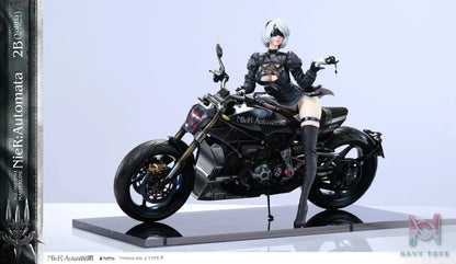 Aetheria Studio X SX Studio - 2B Motorcycle NieR:Automata resin statue Navy Toys anime figure